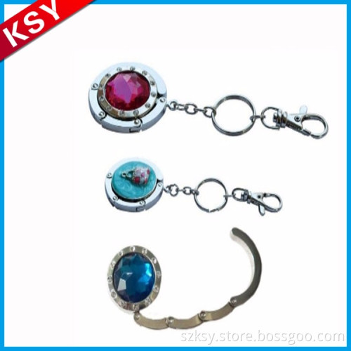 Fashionable Factory Directly Selling Wholesale Folding Metal Carry-Home Handbag Holder Bag Hanger With Car Logo